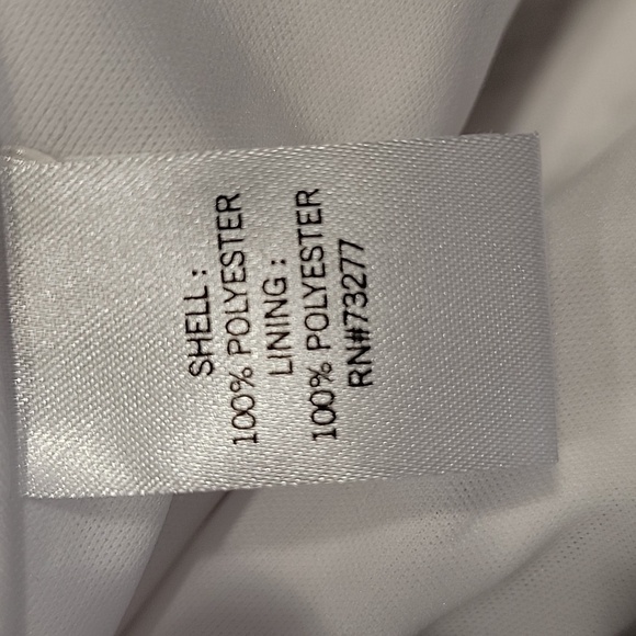 Apt. 9 Size 10 White Sleeveless V-Neck Fit & Flare Mesh/Lace Dress, NEW with Tag - Picture 16 of 16